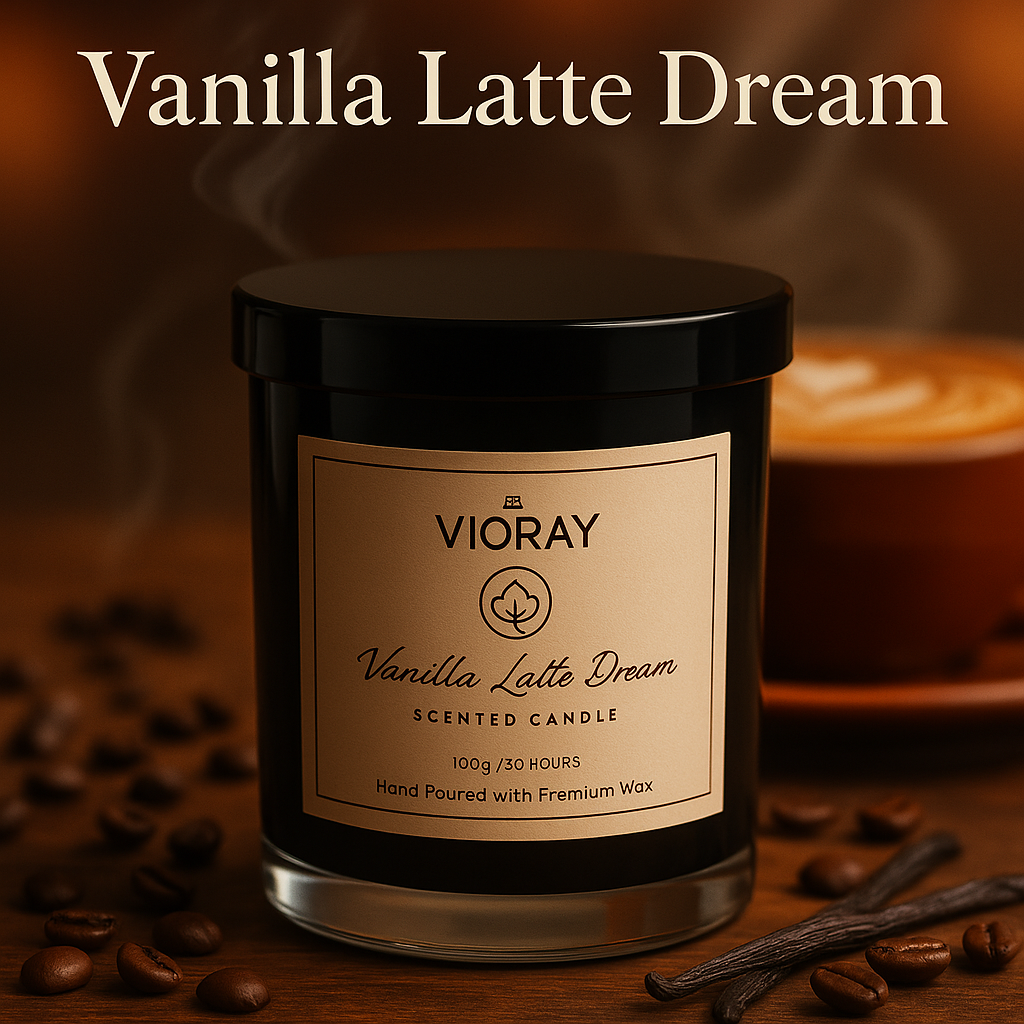 Vanilla Latte Dream - Scented Candle